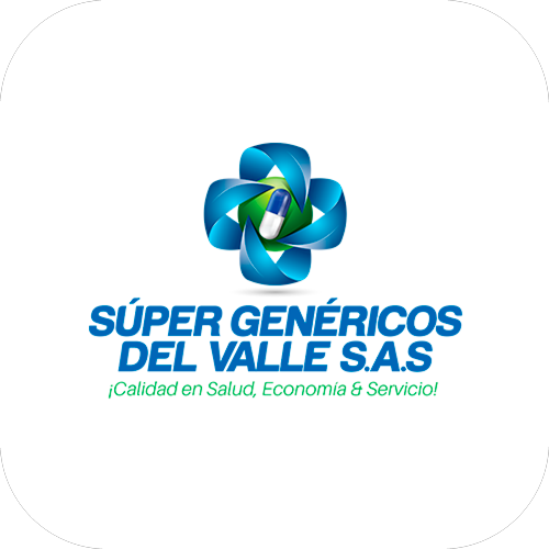Logo de Súper Genéricos del Valle